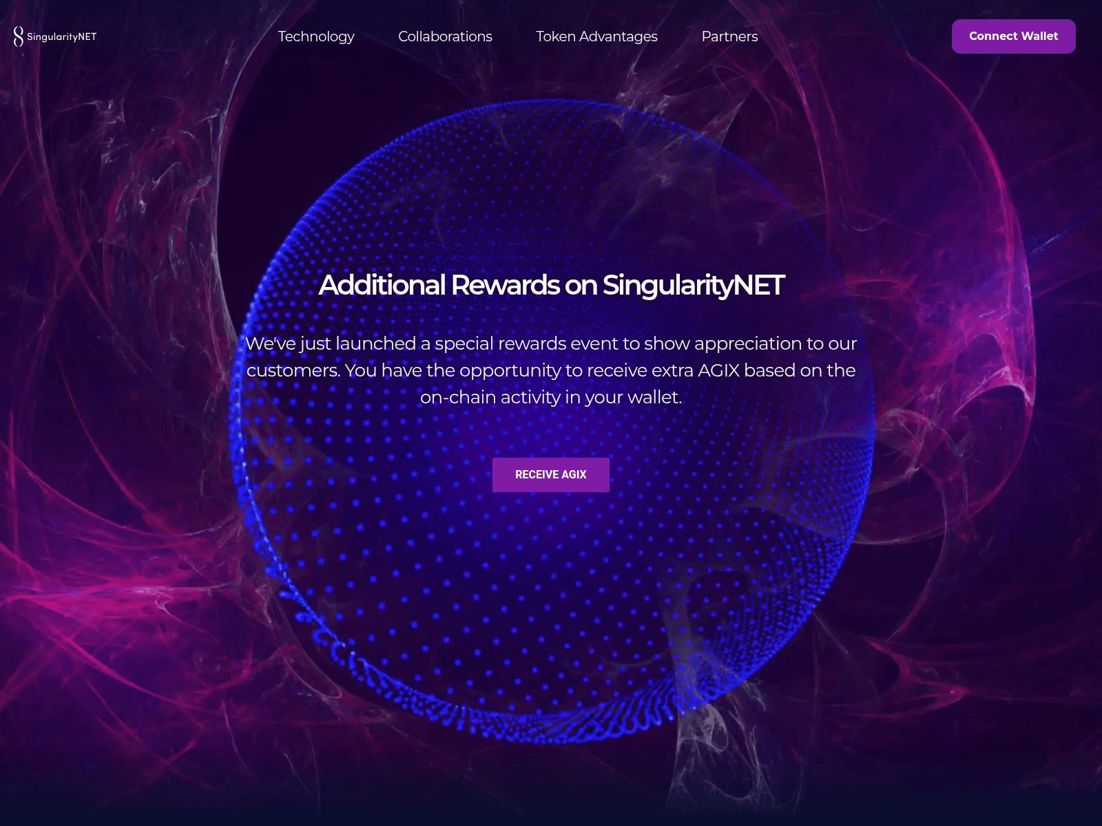 Screenshot of agixtoken.app