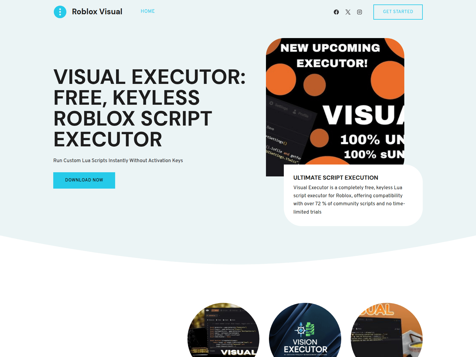 Screenshot of getvisual.app