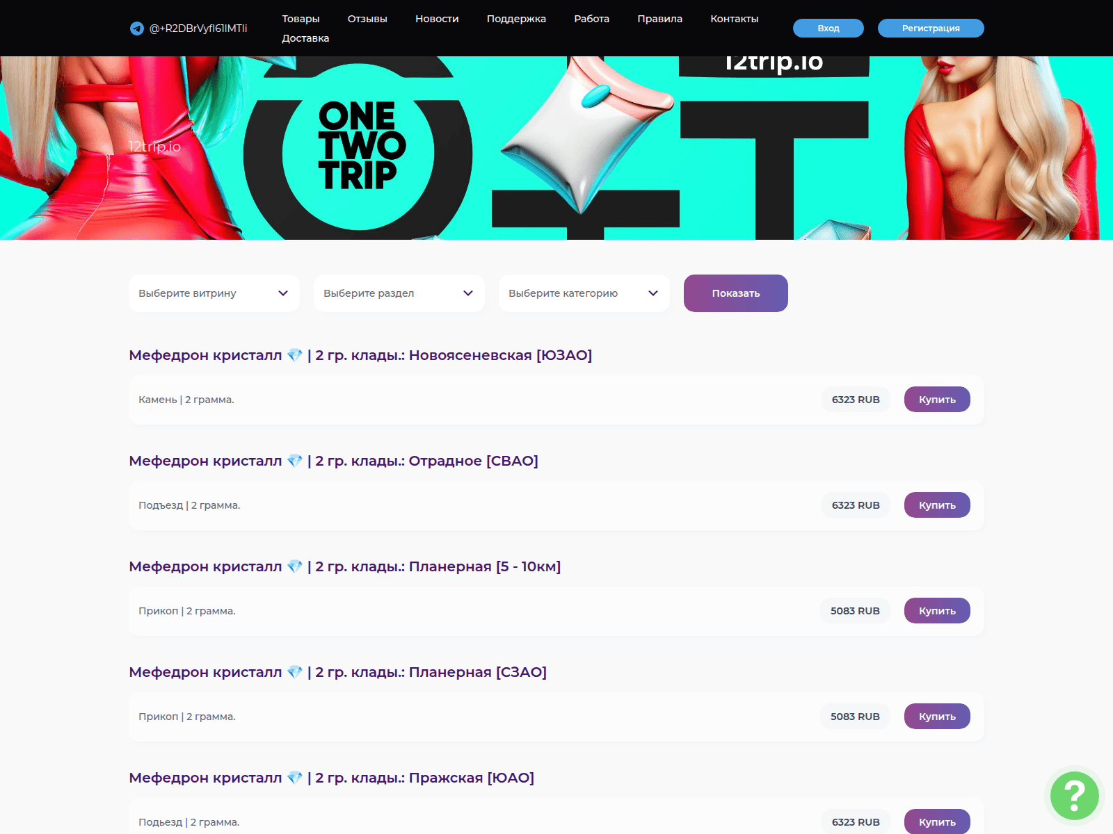 Screenshot of 12-trip.biz