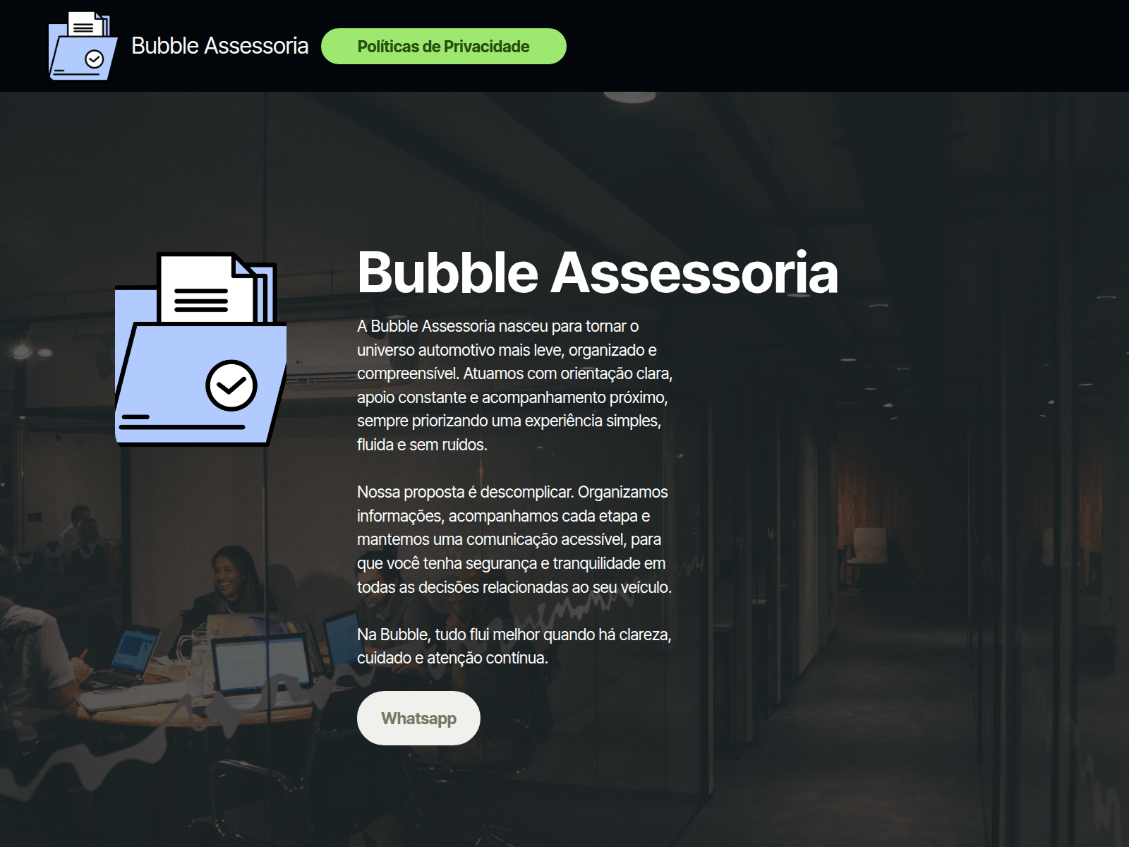 Screenshot of portalminassolucoes.com