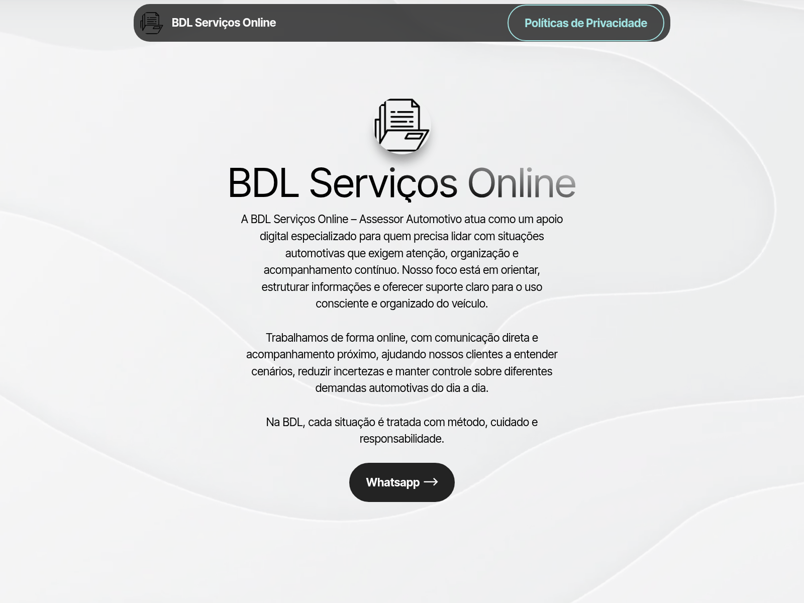 Screenshot of veiculominasagil.com