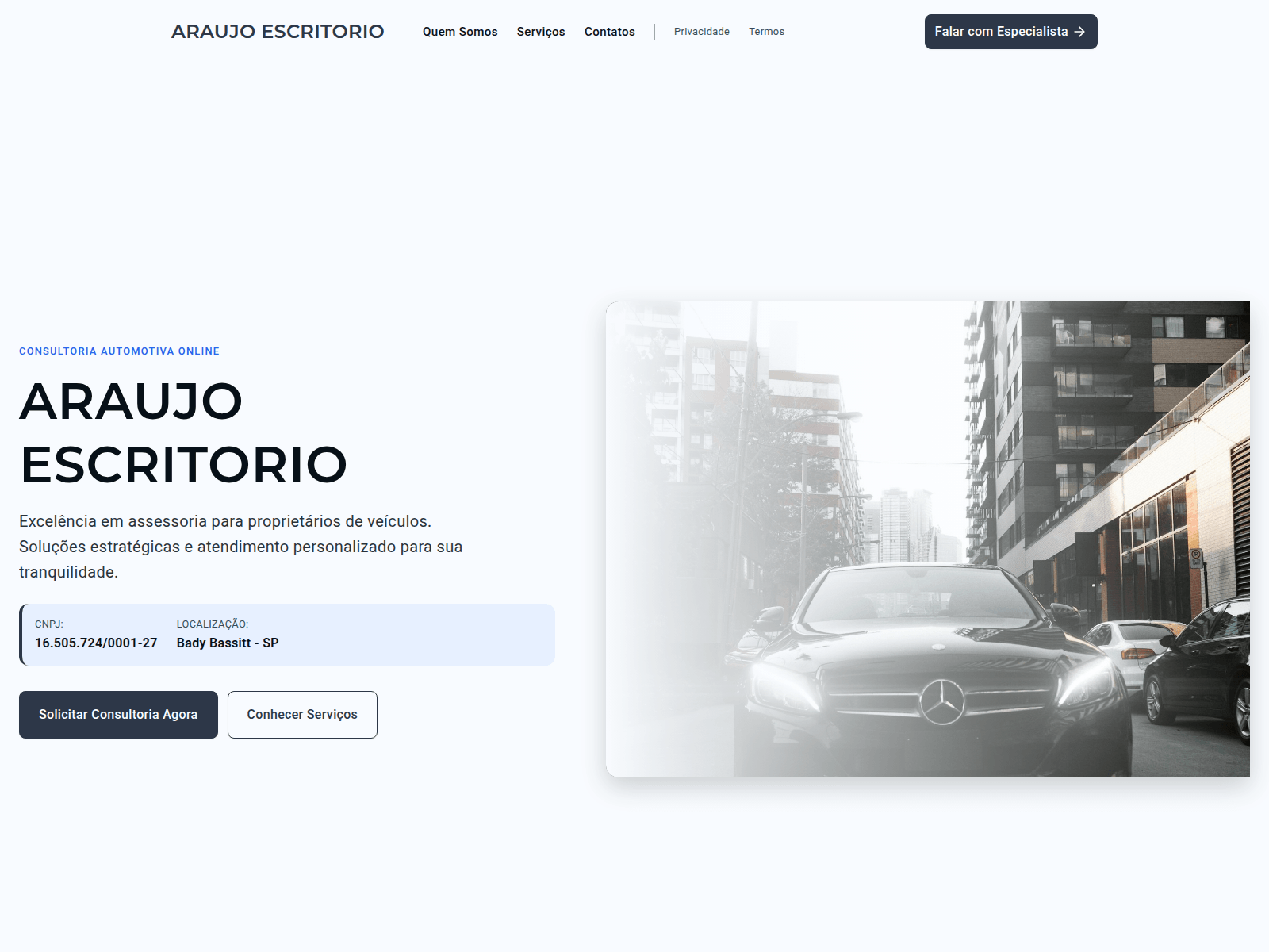 Screenshot of guiaservicosveiculo.com