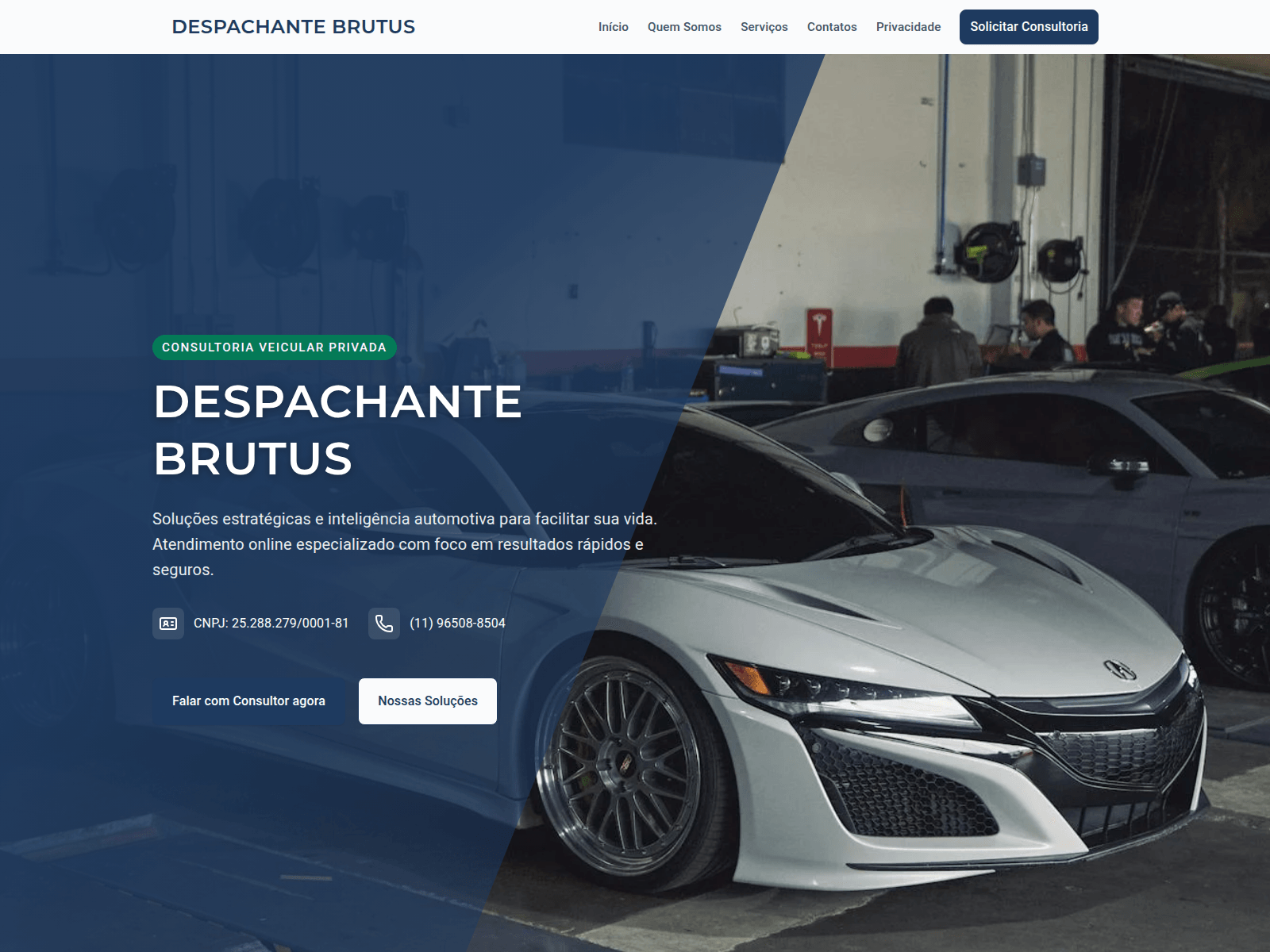 Screenshot of guiaservicoautomotivo.com