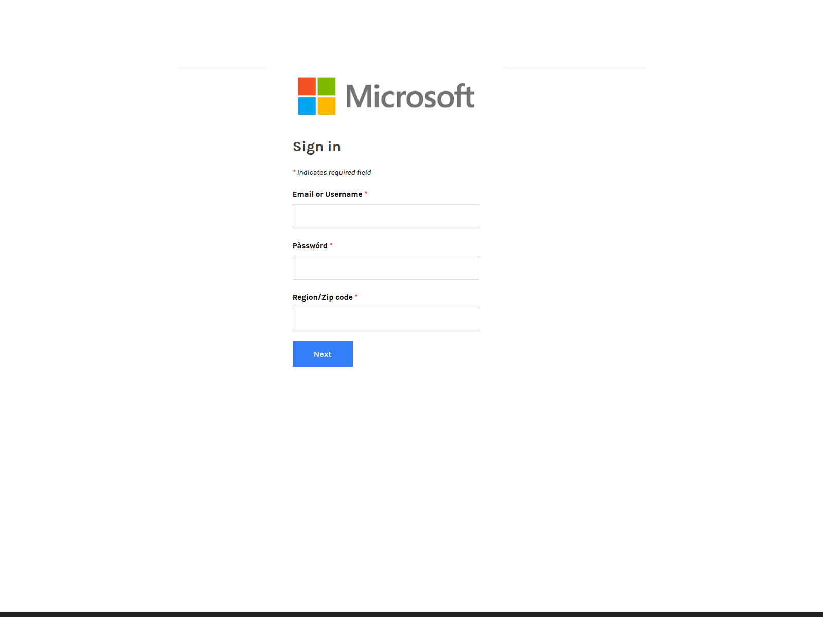 Screenshot of outlookmicrsoftt.weebly.com