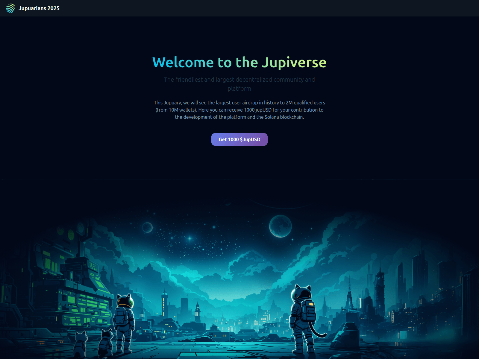 Screenshot of jupsplash.com