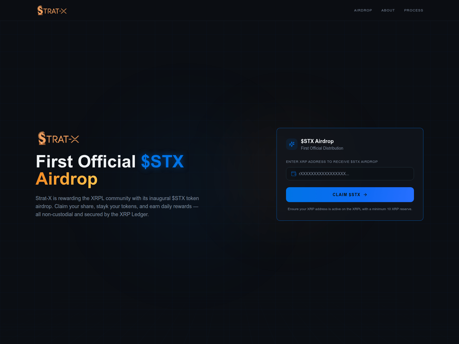 Screenshot of strategyxrp.info