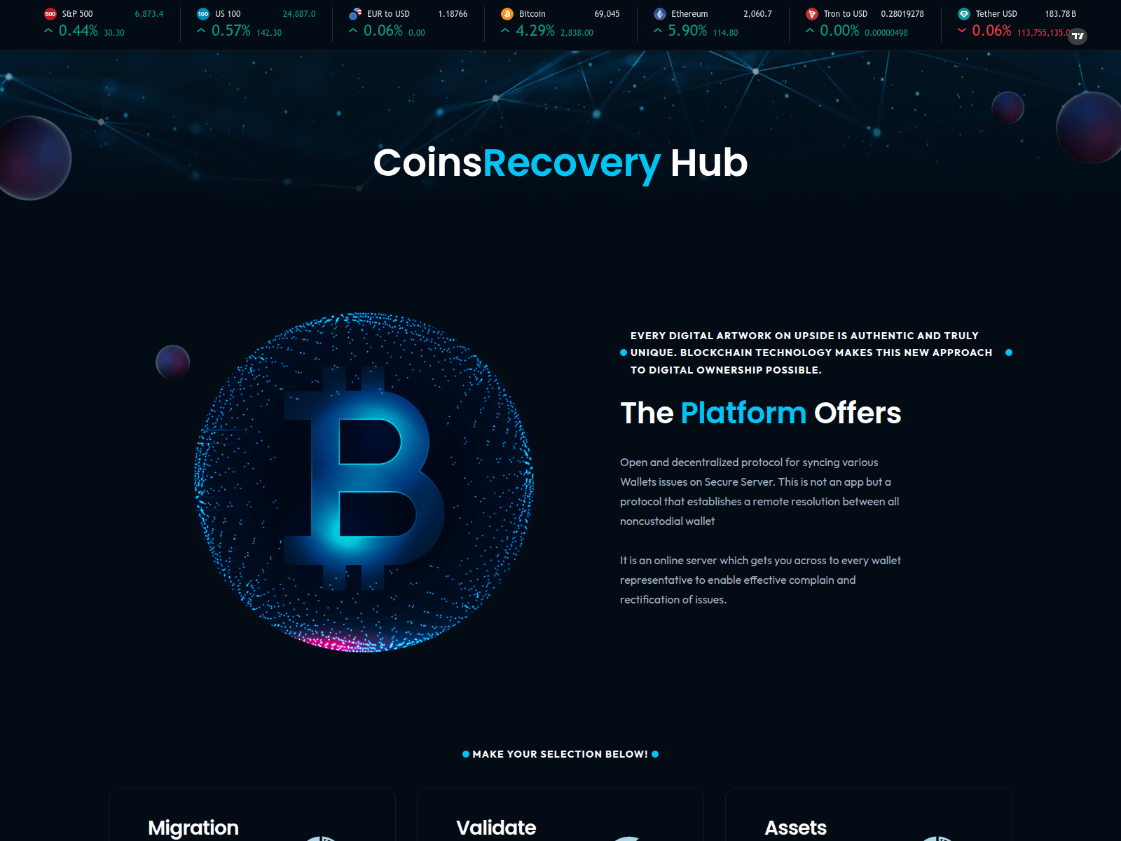 Screenshot of gurusconnect.biz