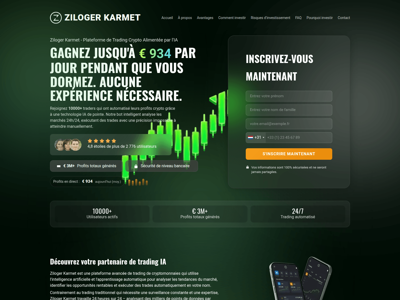 Screenshot of zilogerkarmet-official.com