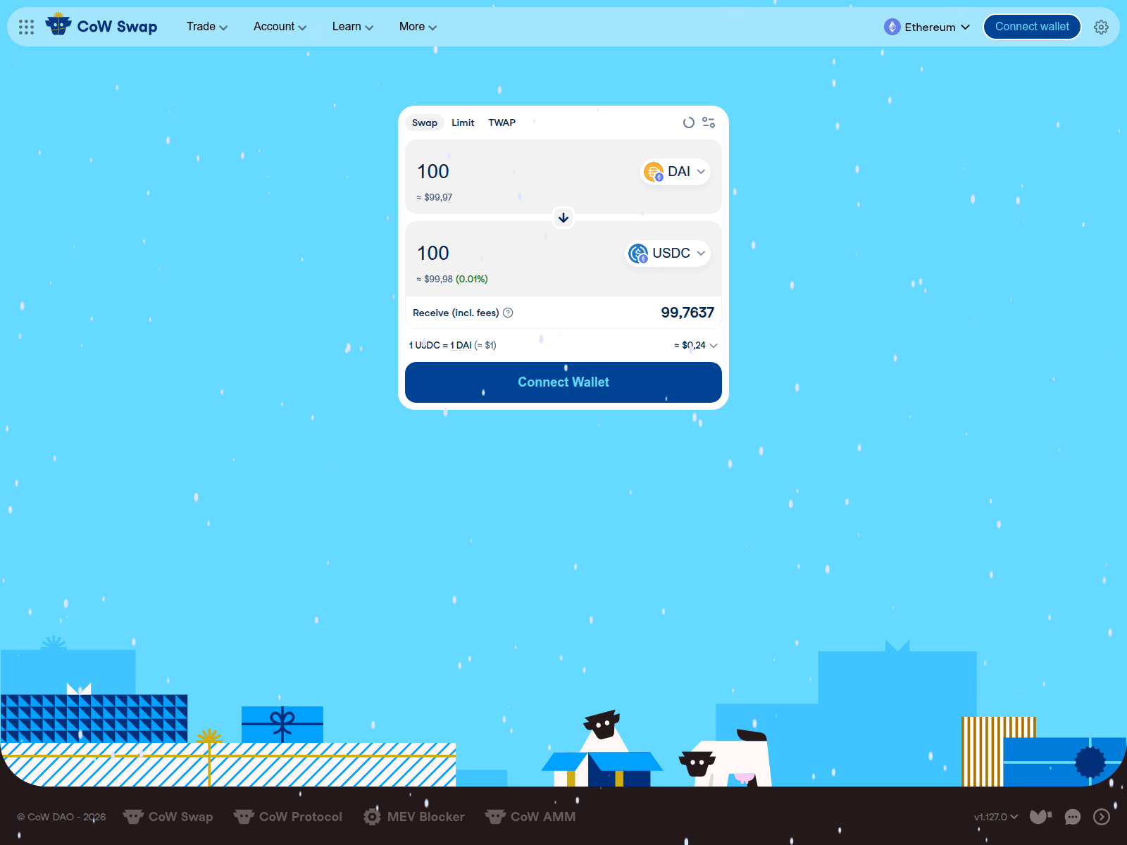 Screenshot of app-cow.net