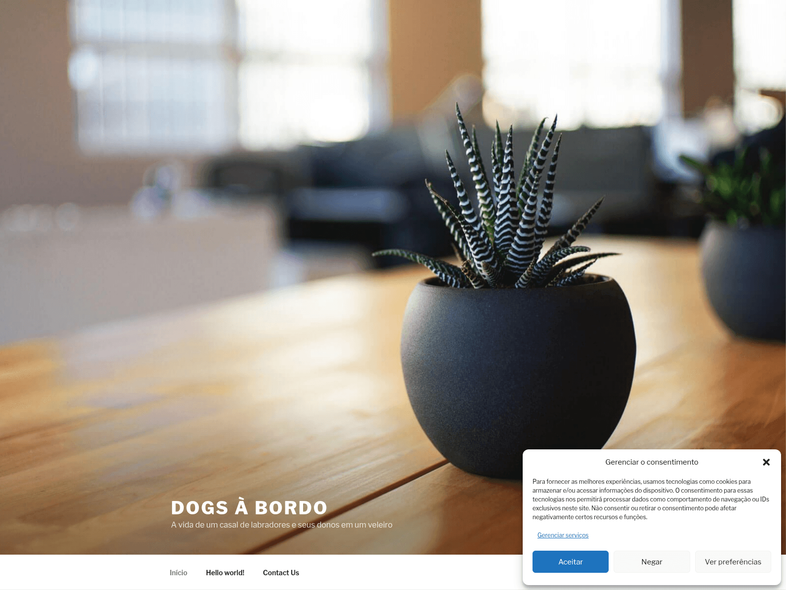 Screenshot of dogsabordo.com.br