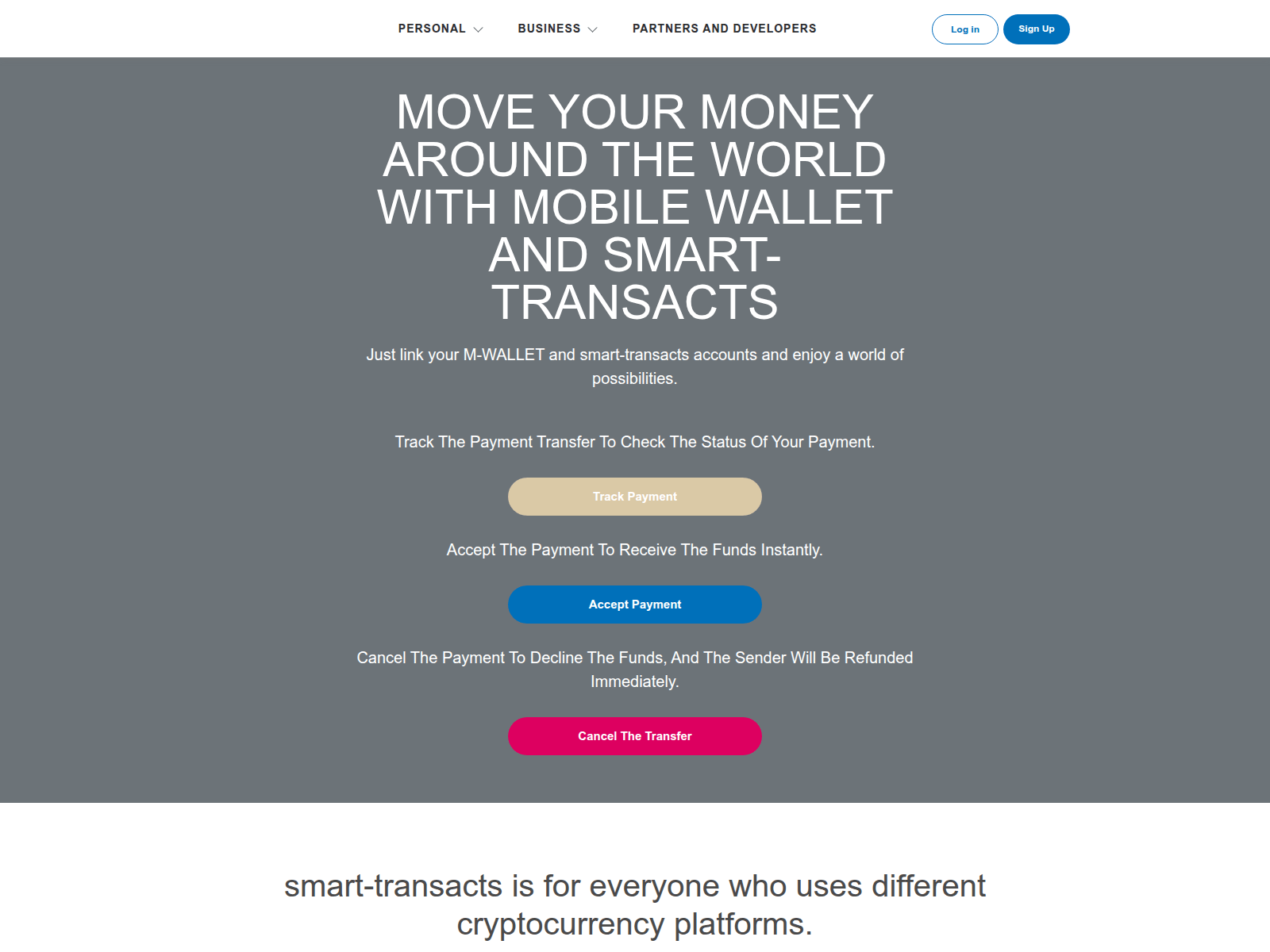 Screenshot of paxtransfers.com
