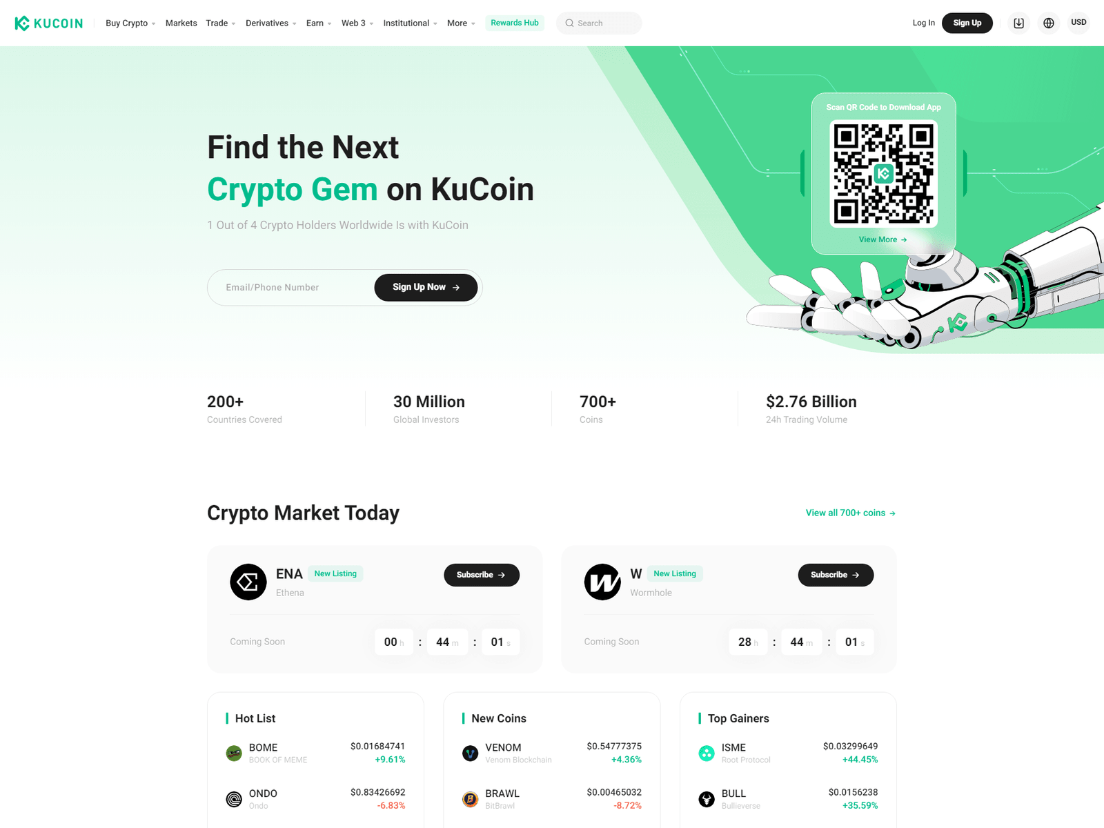 Screenshot of kucoin-login-authh.webflow.io