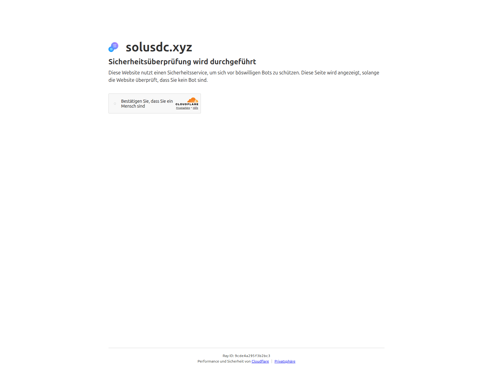 Screenshot of solusdc.xyz
