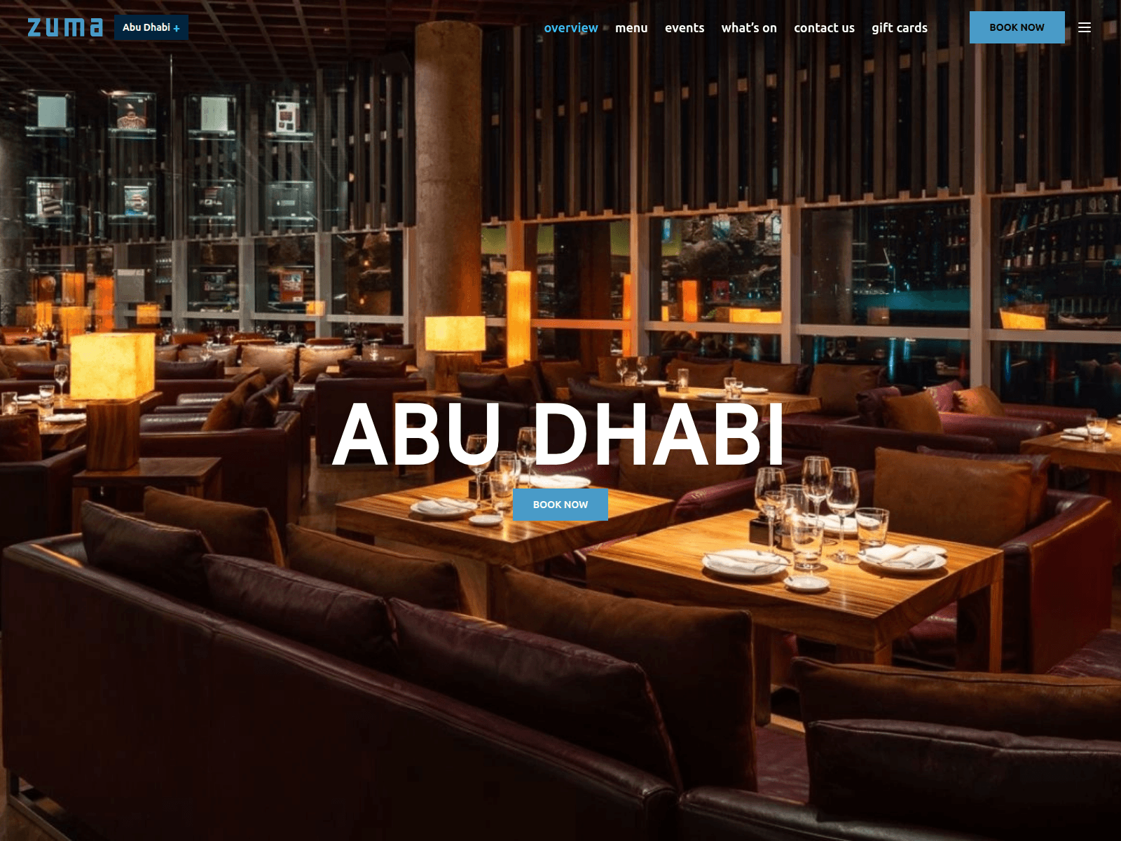 Screenshot of zumaabudhabireserve.com