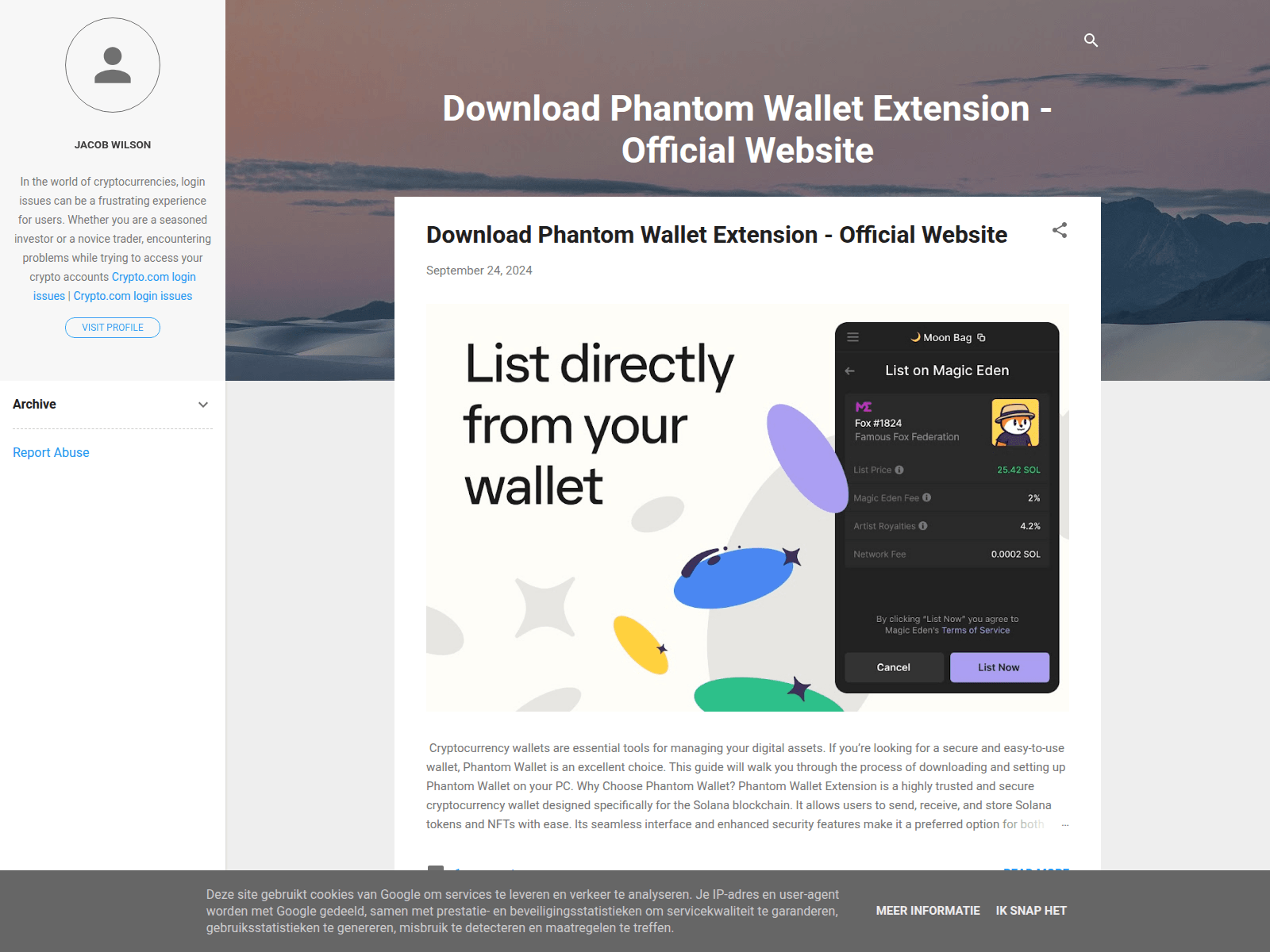 Screenshot of phantomeextensionn.blogspot.com.mt