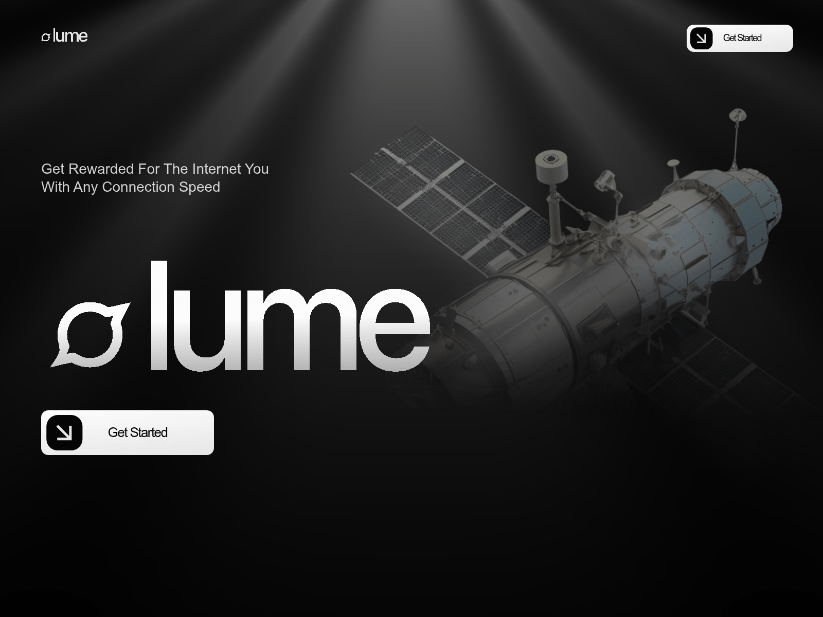 Screenshot of lume-project.com