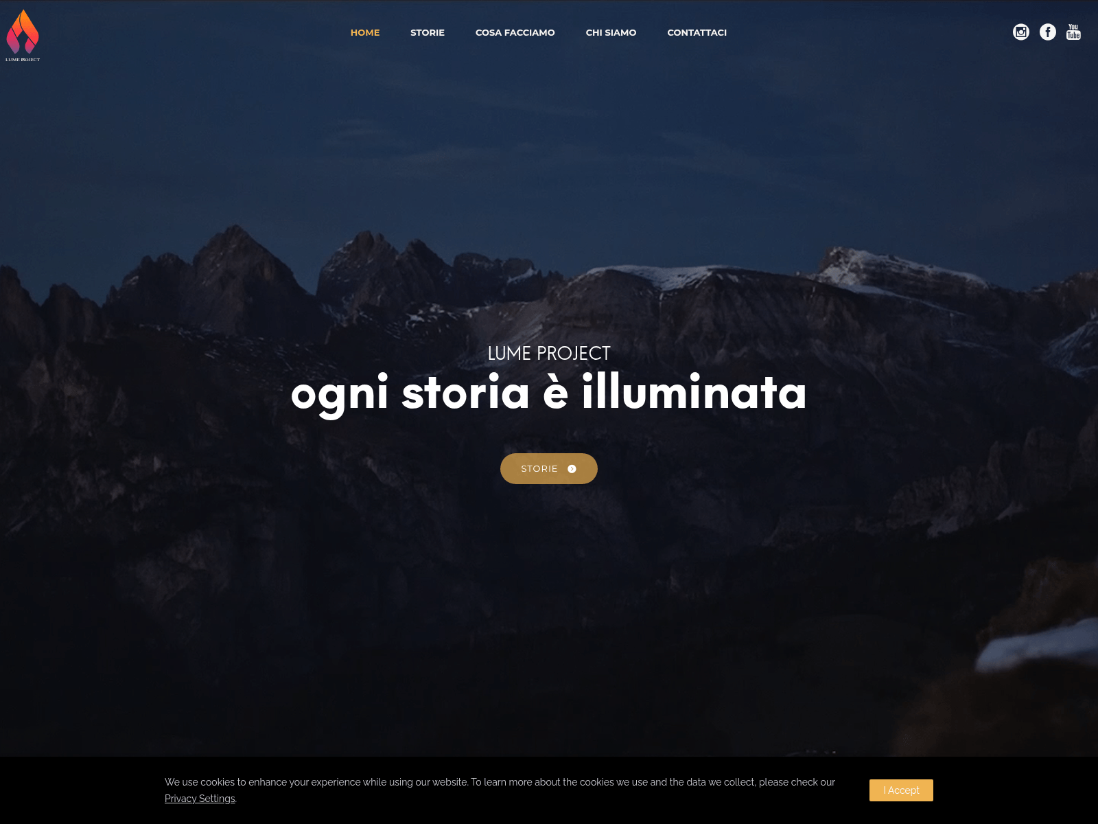 Screenshot of lumeproject.com