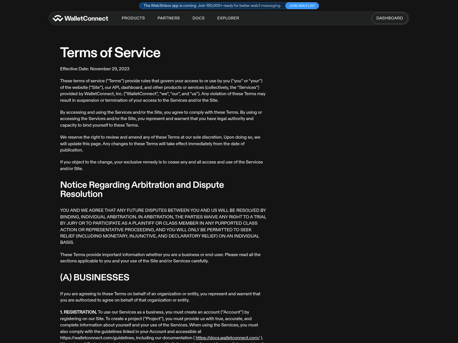 Screenshot of www-walletconnect.pages.dev