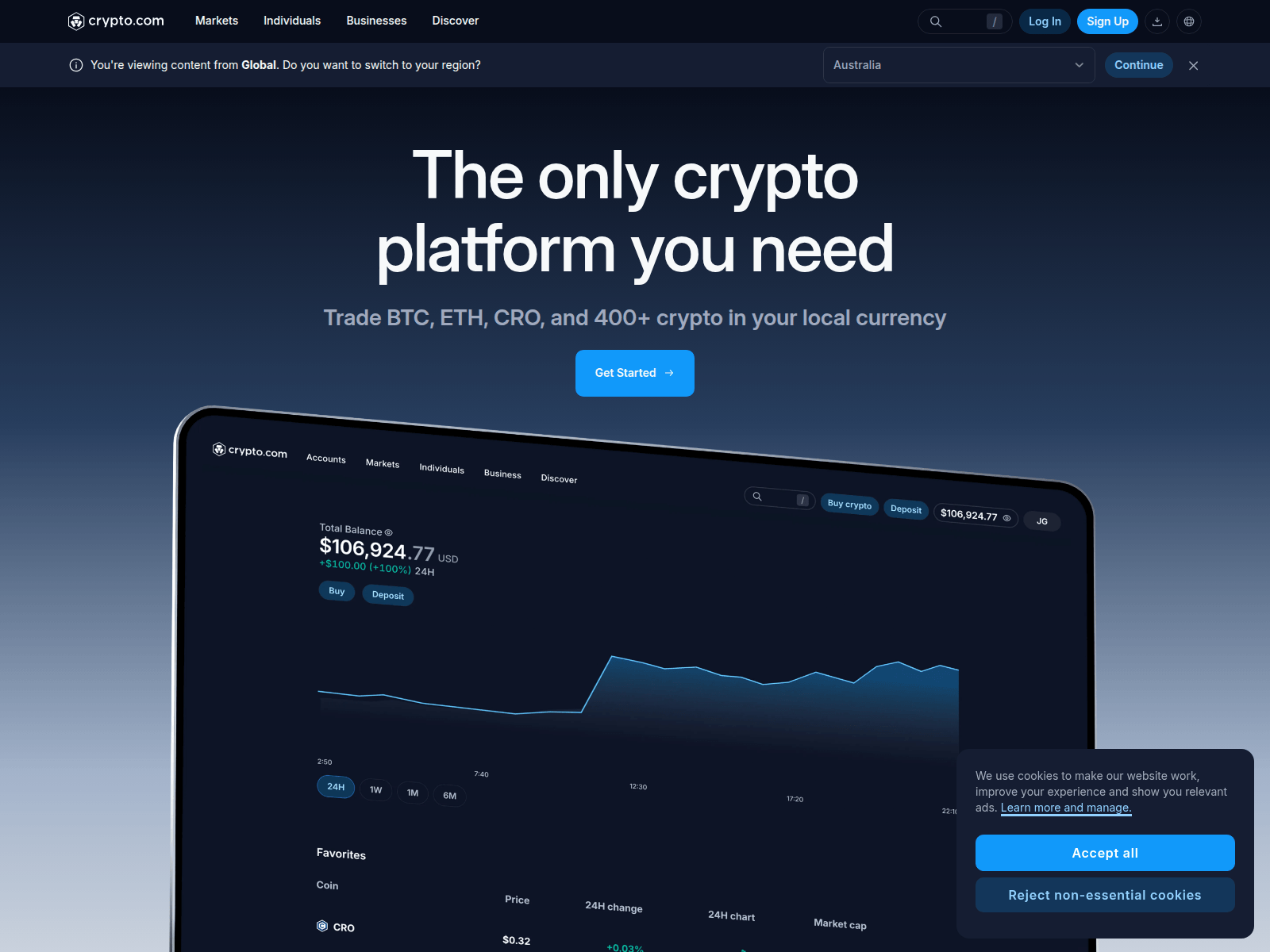 Screenshot of dashboard-wallet-crypto.com