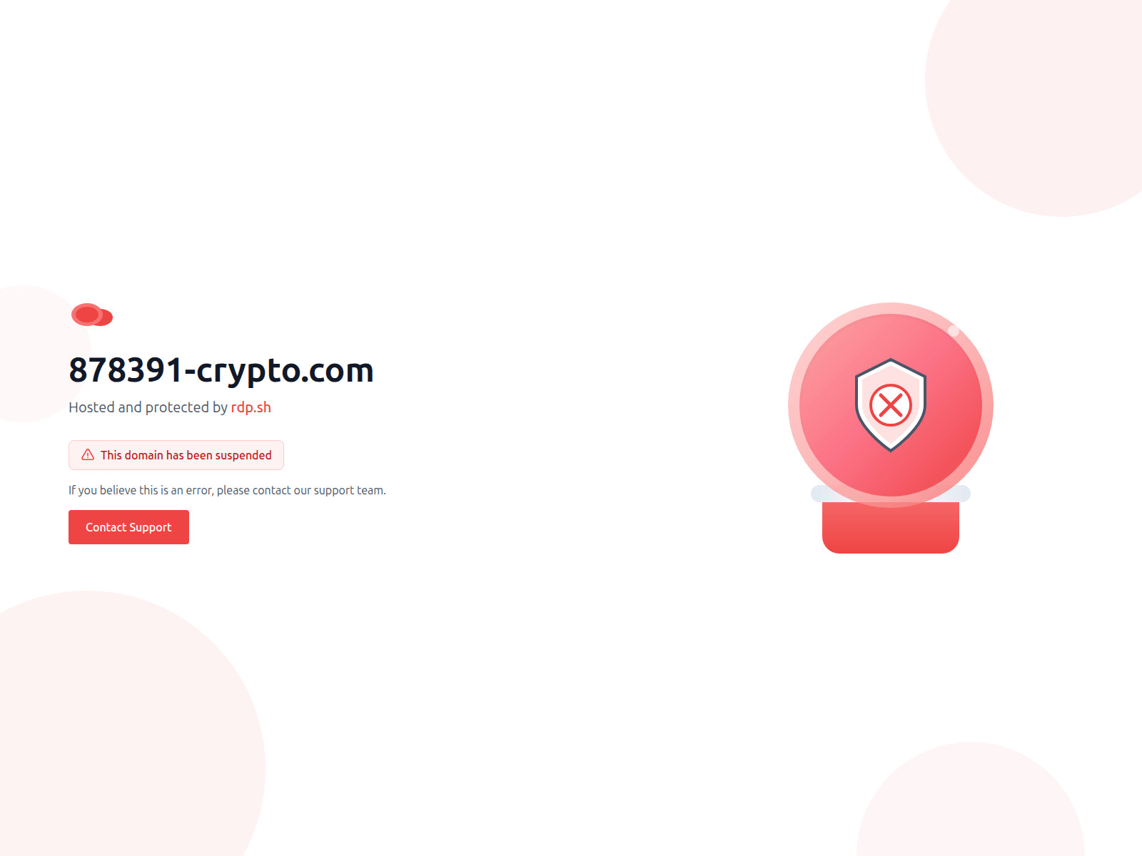 Screenshot of 878391-crypto.com