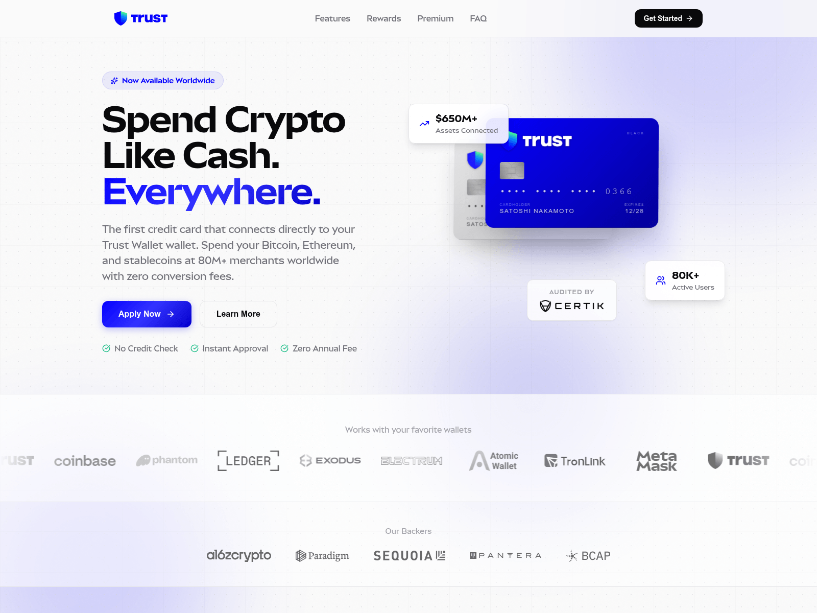Screenshot of ledgercardconnect.com