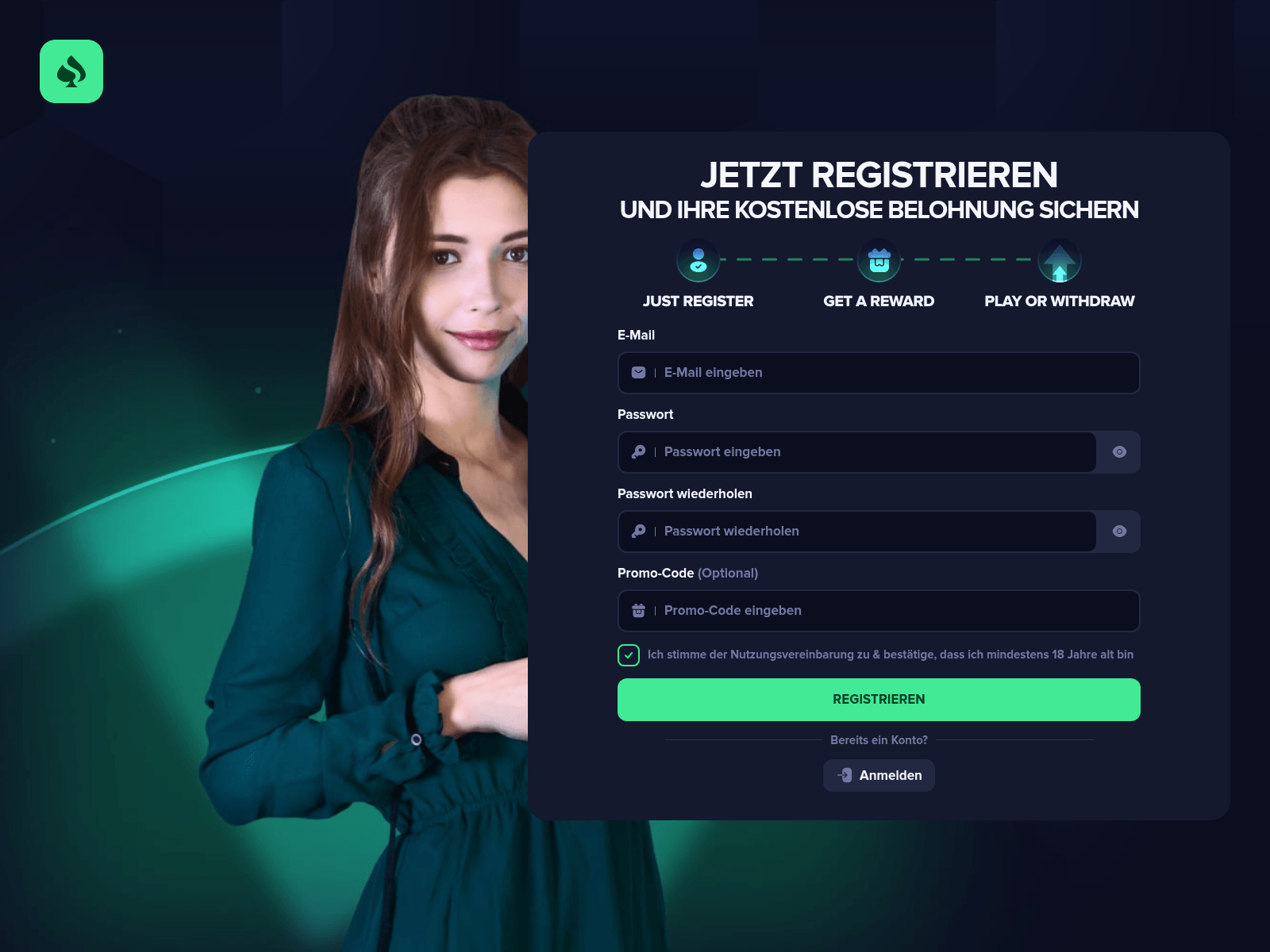 Screenshot of mybetspin.com