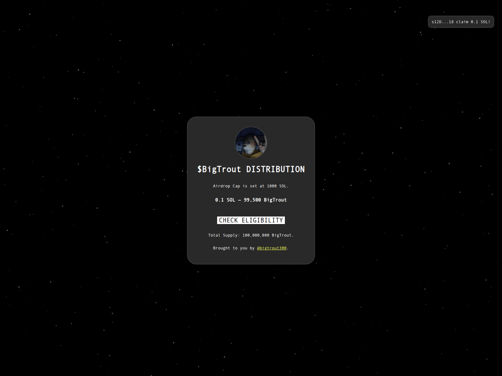 Screenshot of bigtrouts-alication.xyz