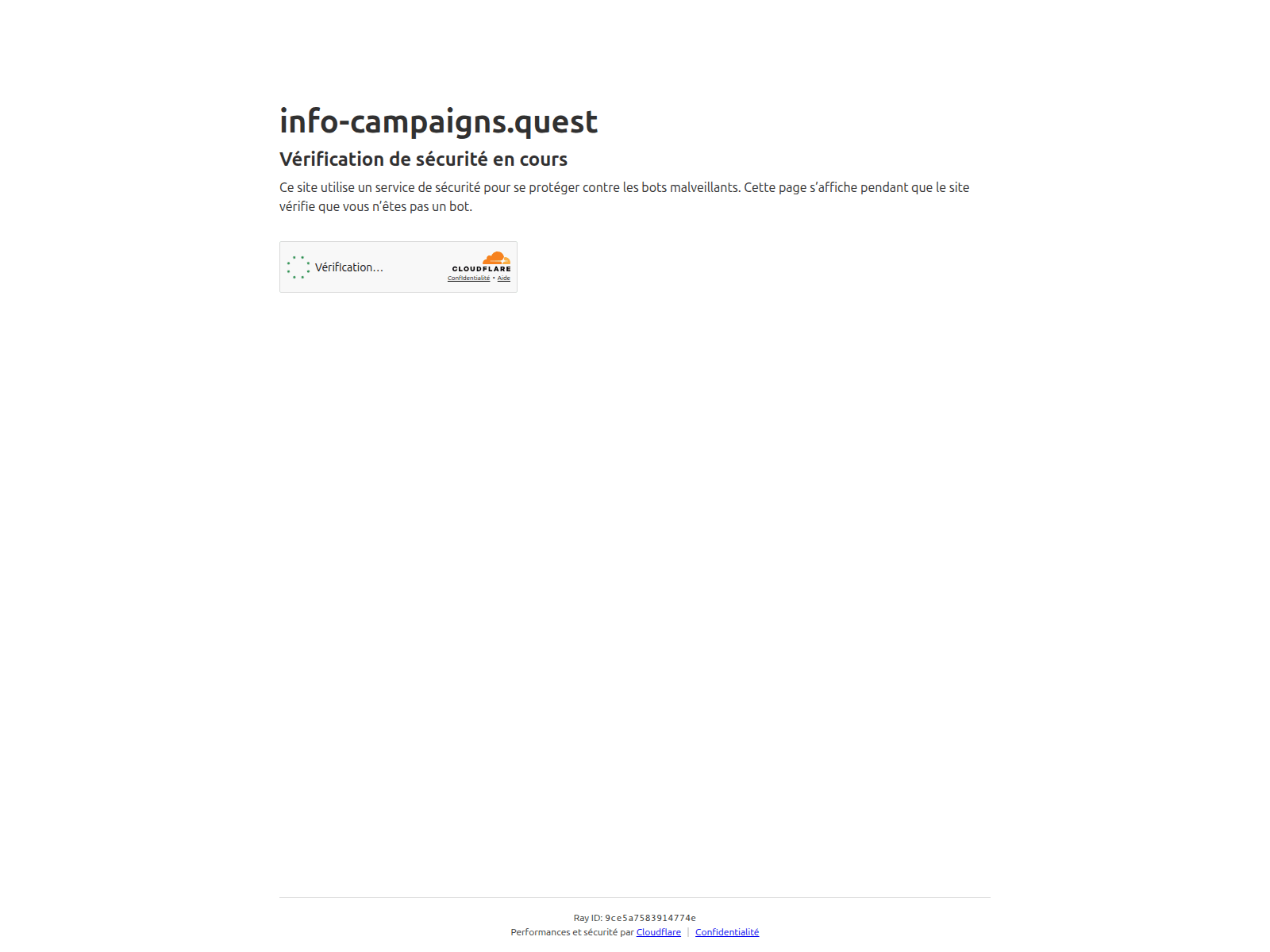 Screenshot of info-campaigns.quest