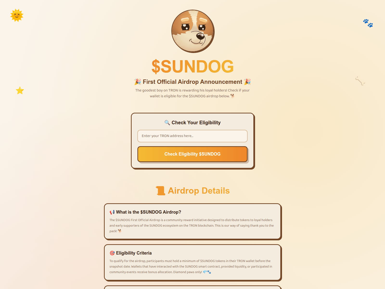 Screenshot of sundogmeme.info