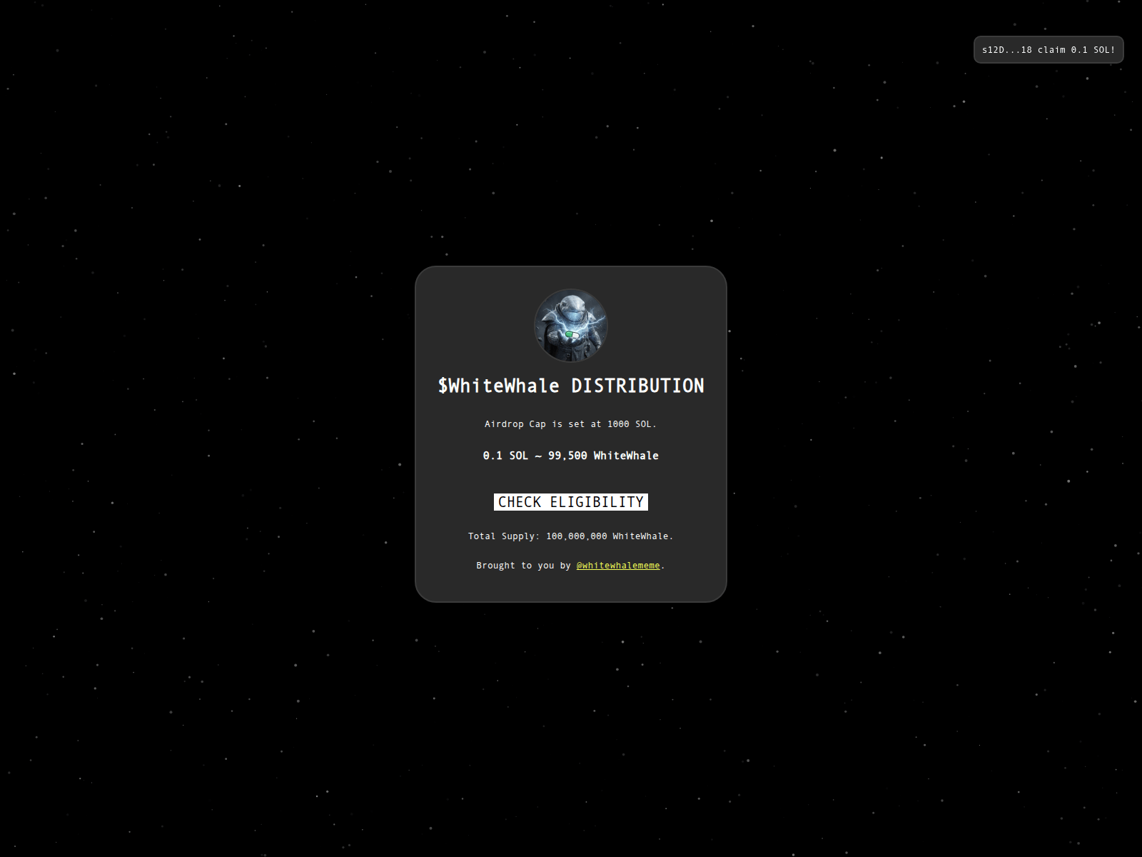 Screenshot of whitewhales-rewards.xyz