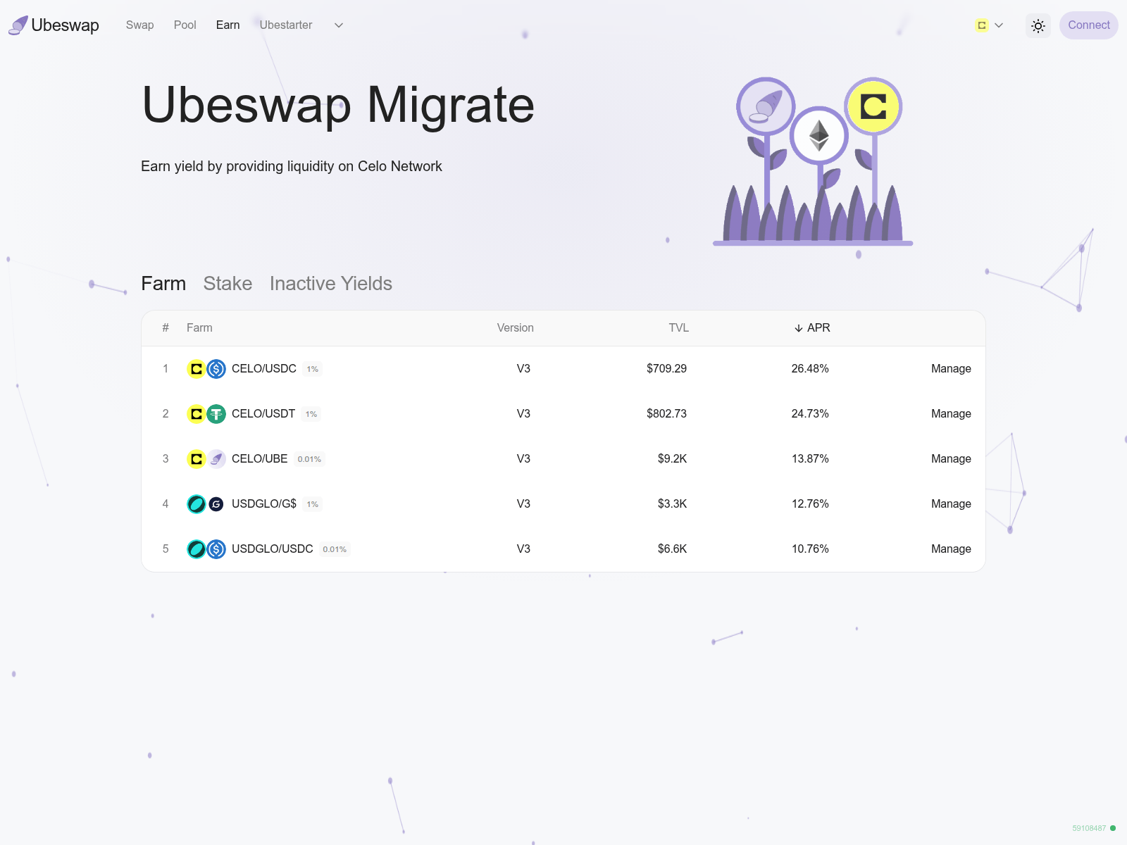 Screenshot of ubemigration.xyz