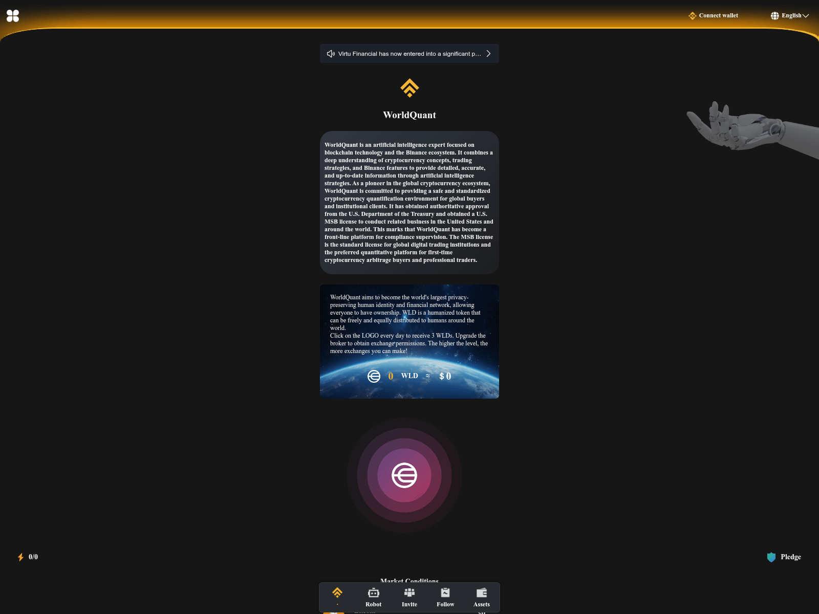 Screenshot of worldquantt.top