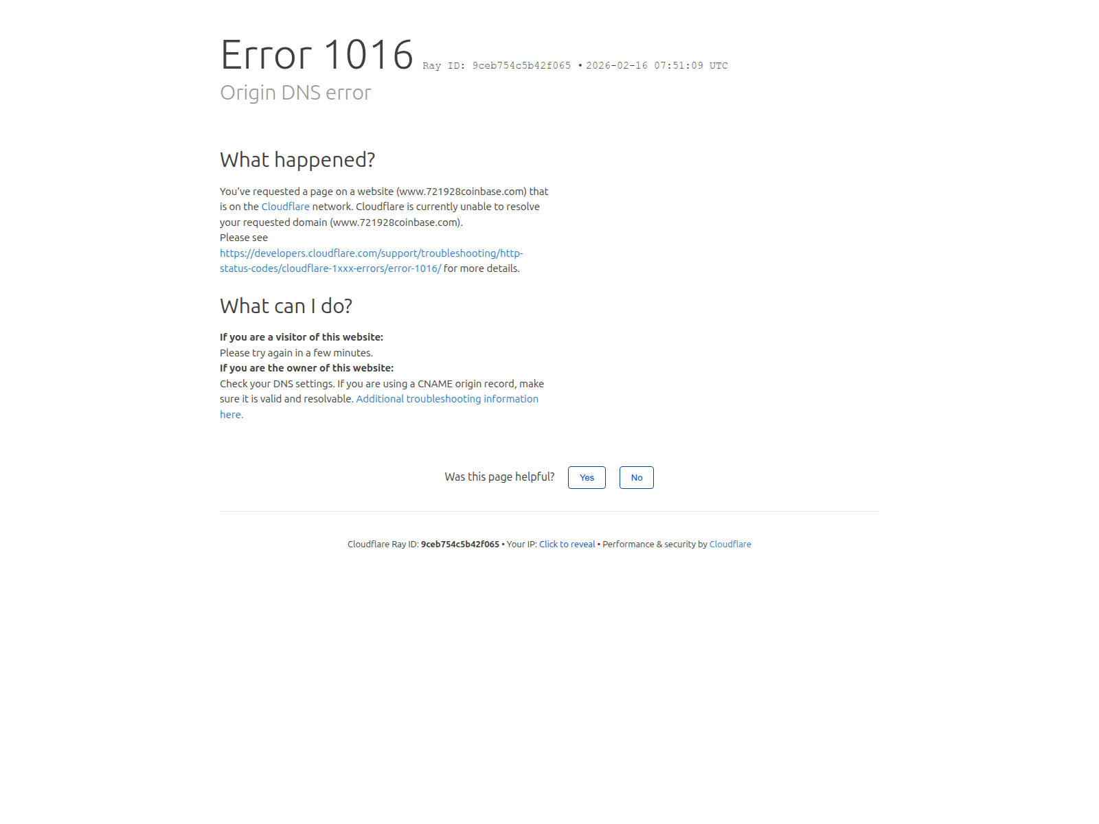 Screenshot of 721928coinbase.com