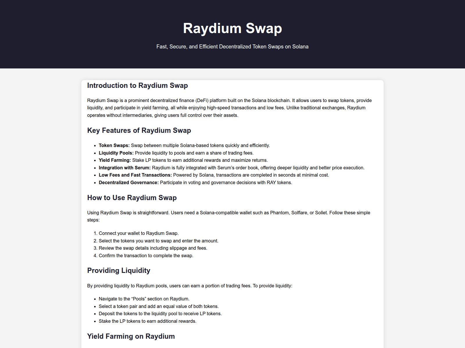 Screenshot of began-raydium-swap-io-us.pages.dev