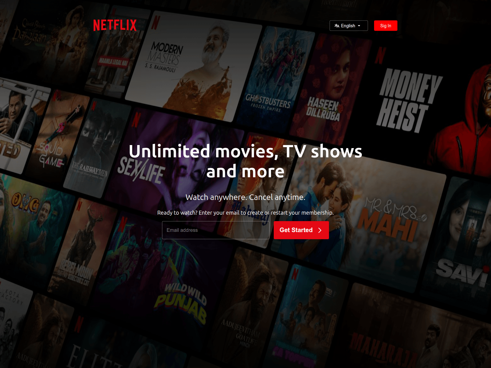 Screenshot of netflix-clone-ivory-ten.vercel.app