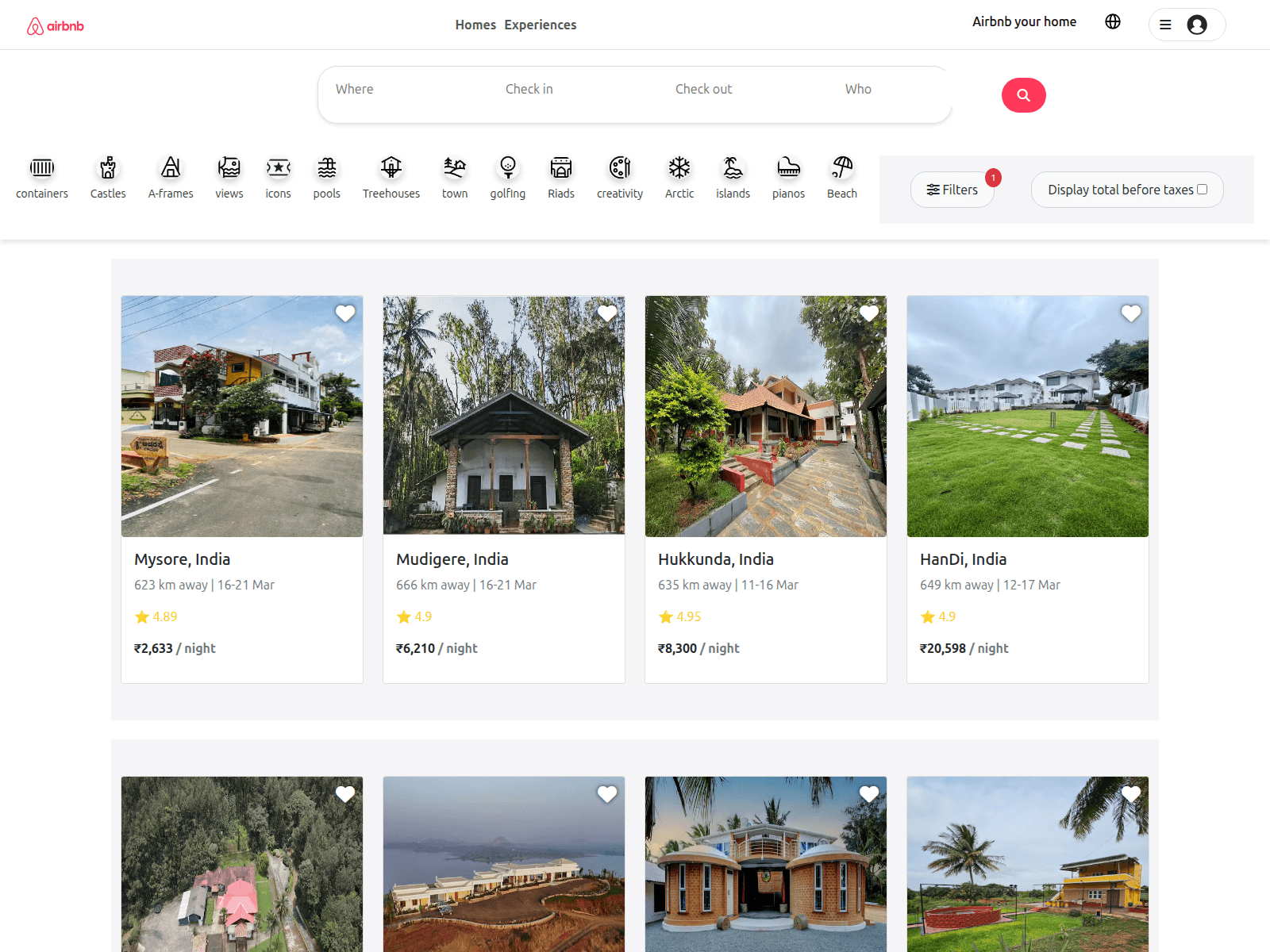 Screenshot of airbnbwebsite-nine.vercel.app