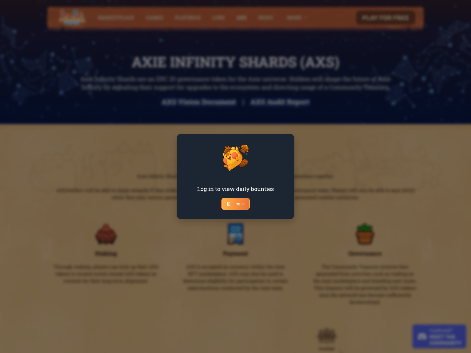 Screenshot of axiefinitygames.com.kokkaisecurity.ro