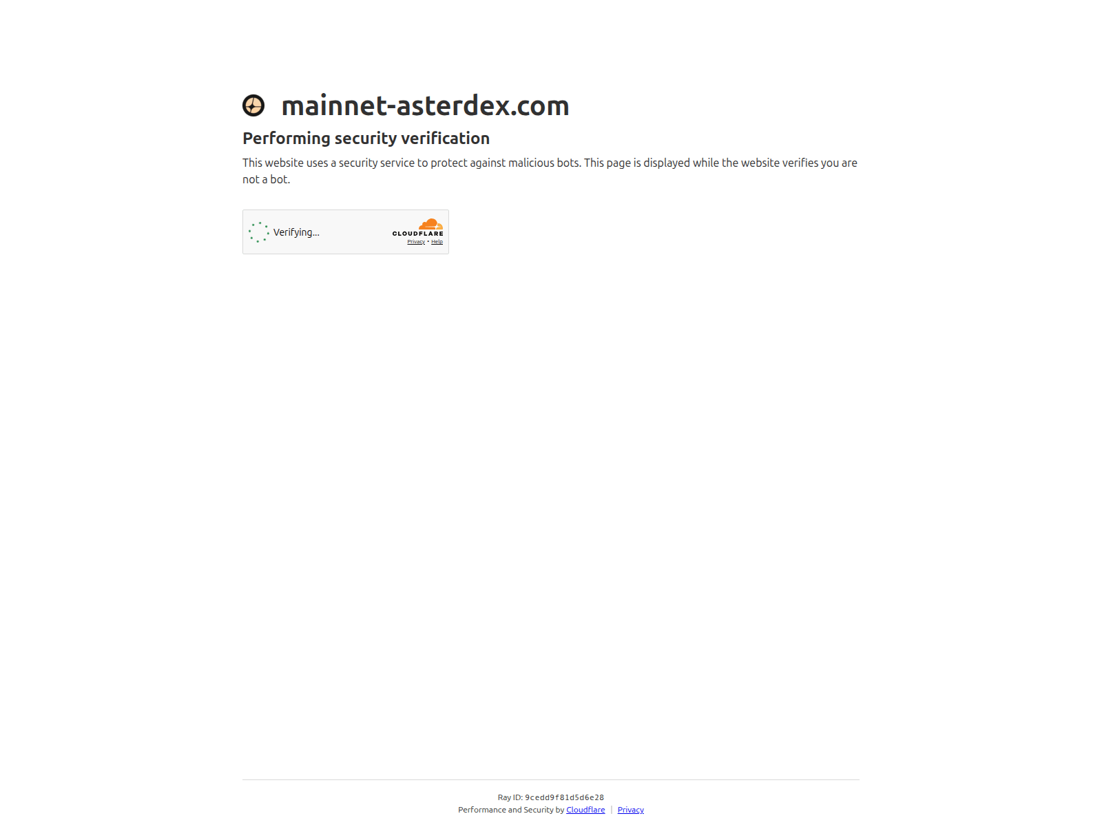 Screenshot of mainnet-asterdex.com