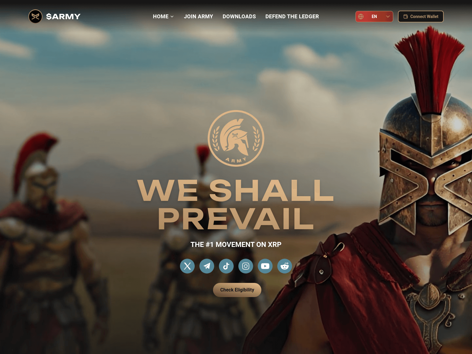 Screenshot of xrparmystoken.com