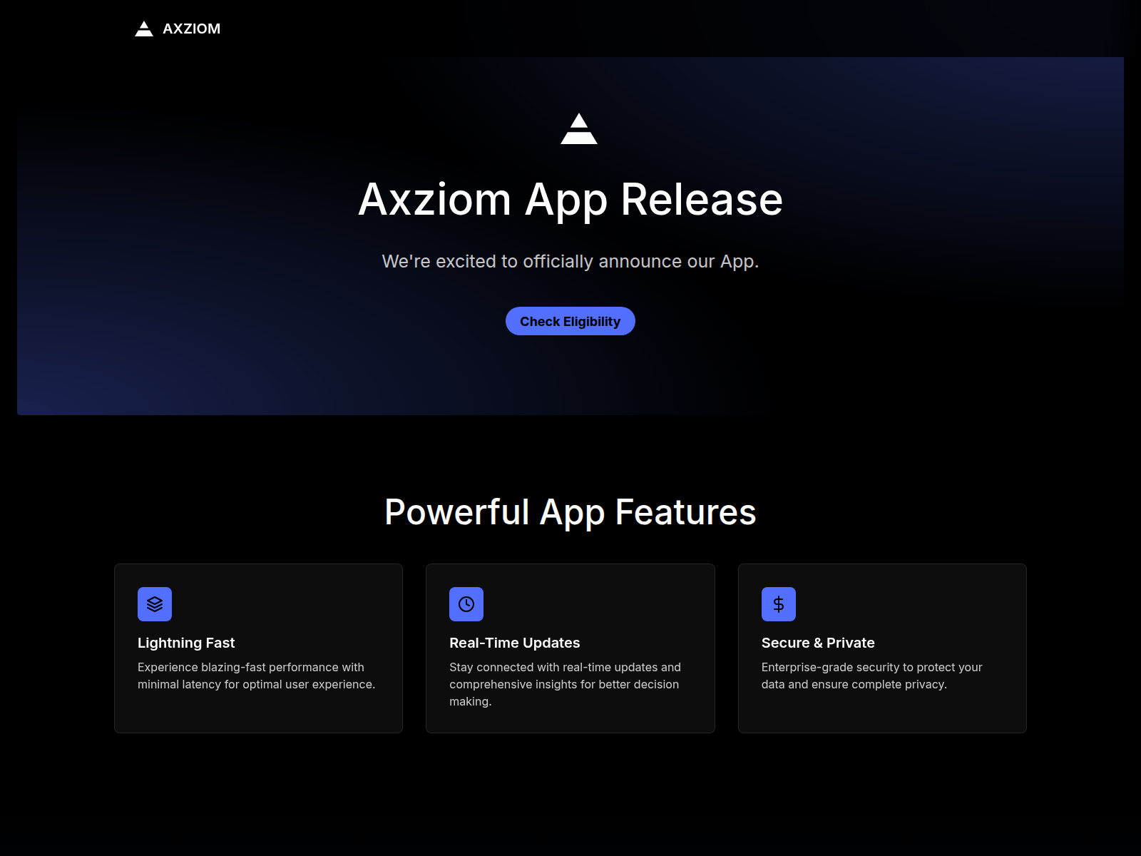 Screenshot of axiomexch.site