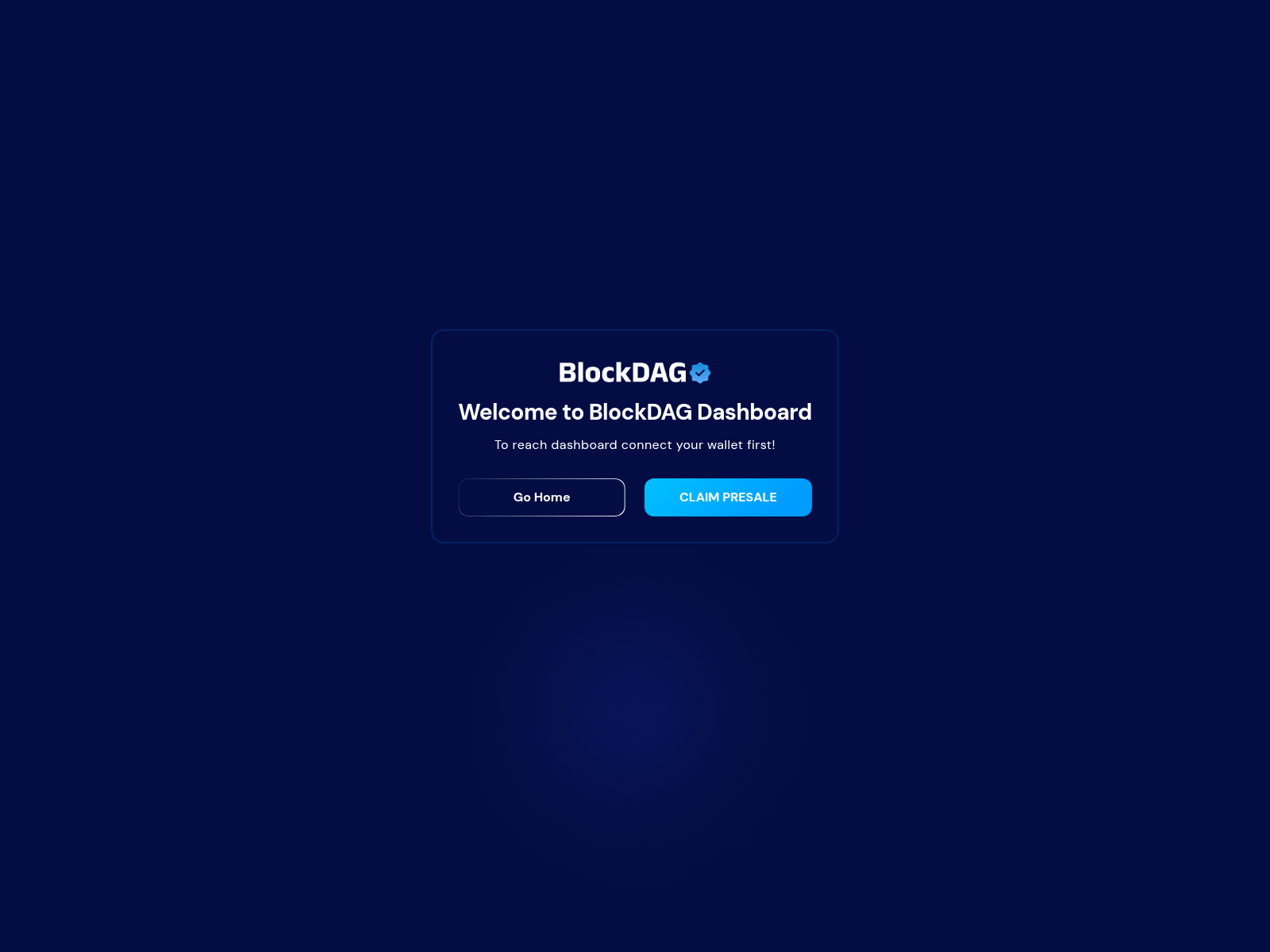 Screenshot of claimblockdag.xyz