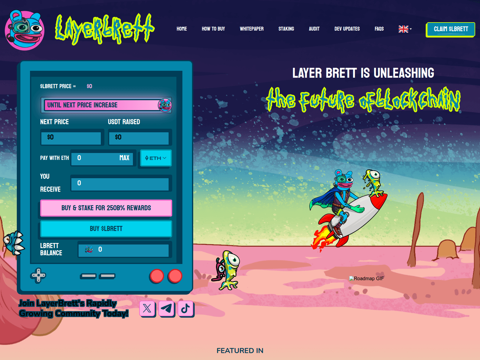 Screenshot of layerbret.live