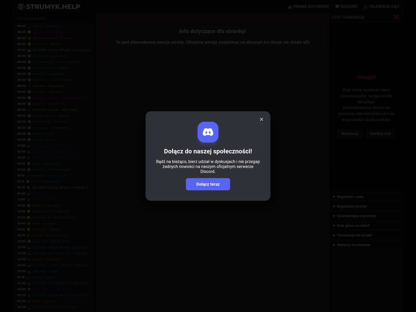 Screenshot of strumyk.icu