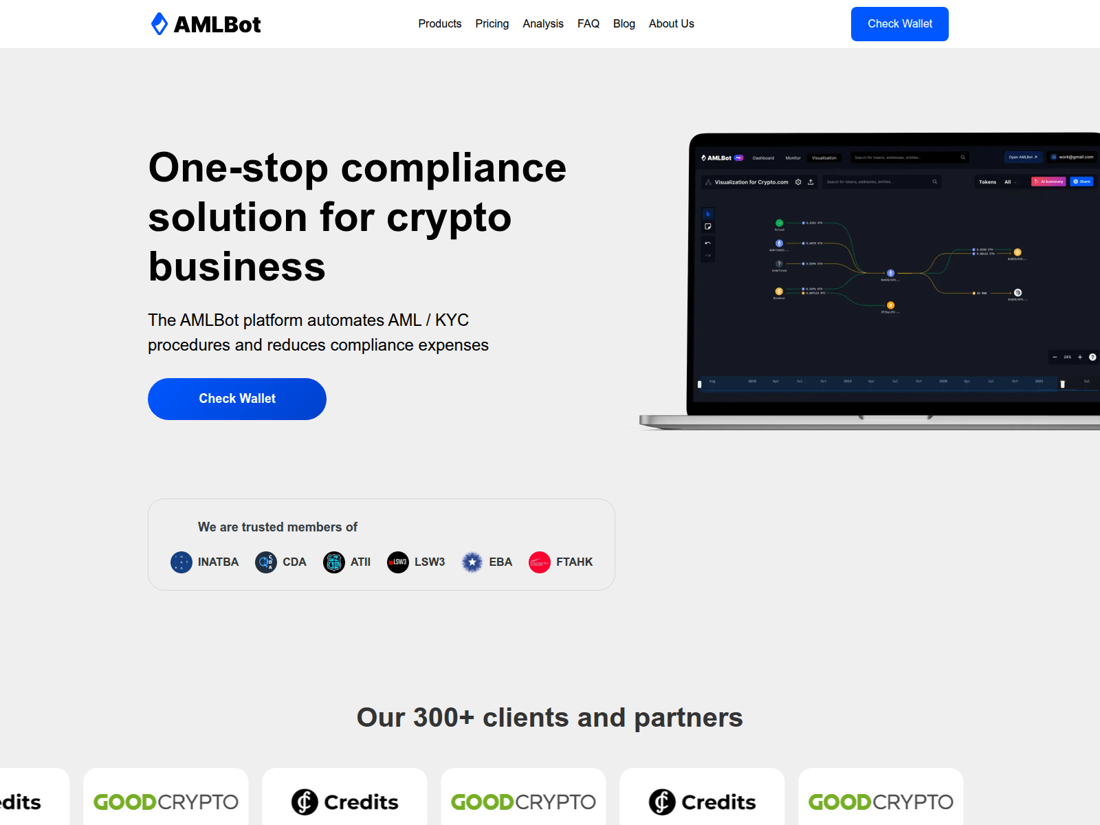 Screenshot of amlreportsystem.com