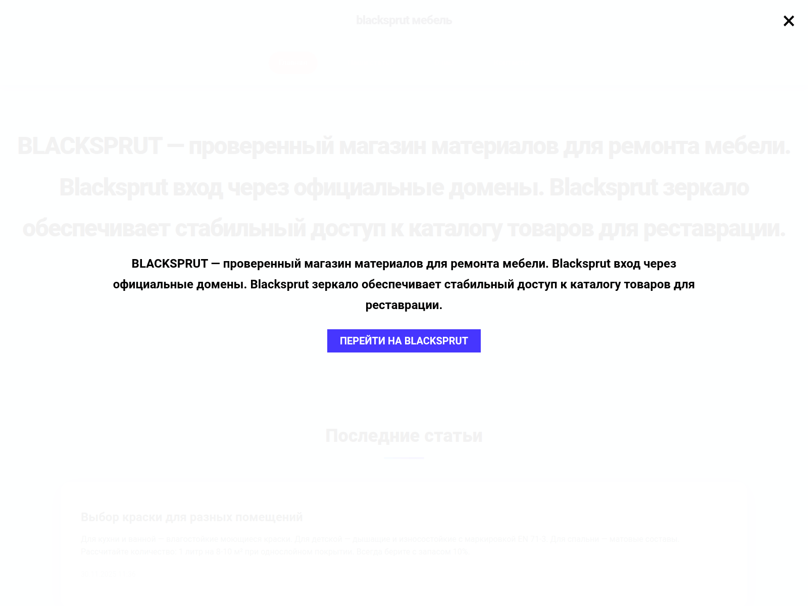 Screenshot of blackspurtik-bs.com