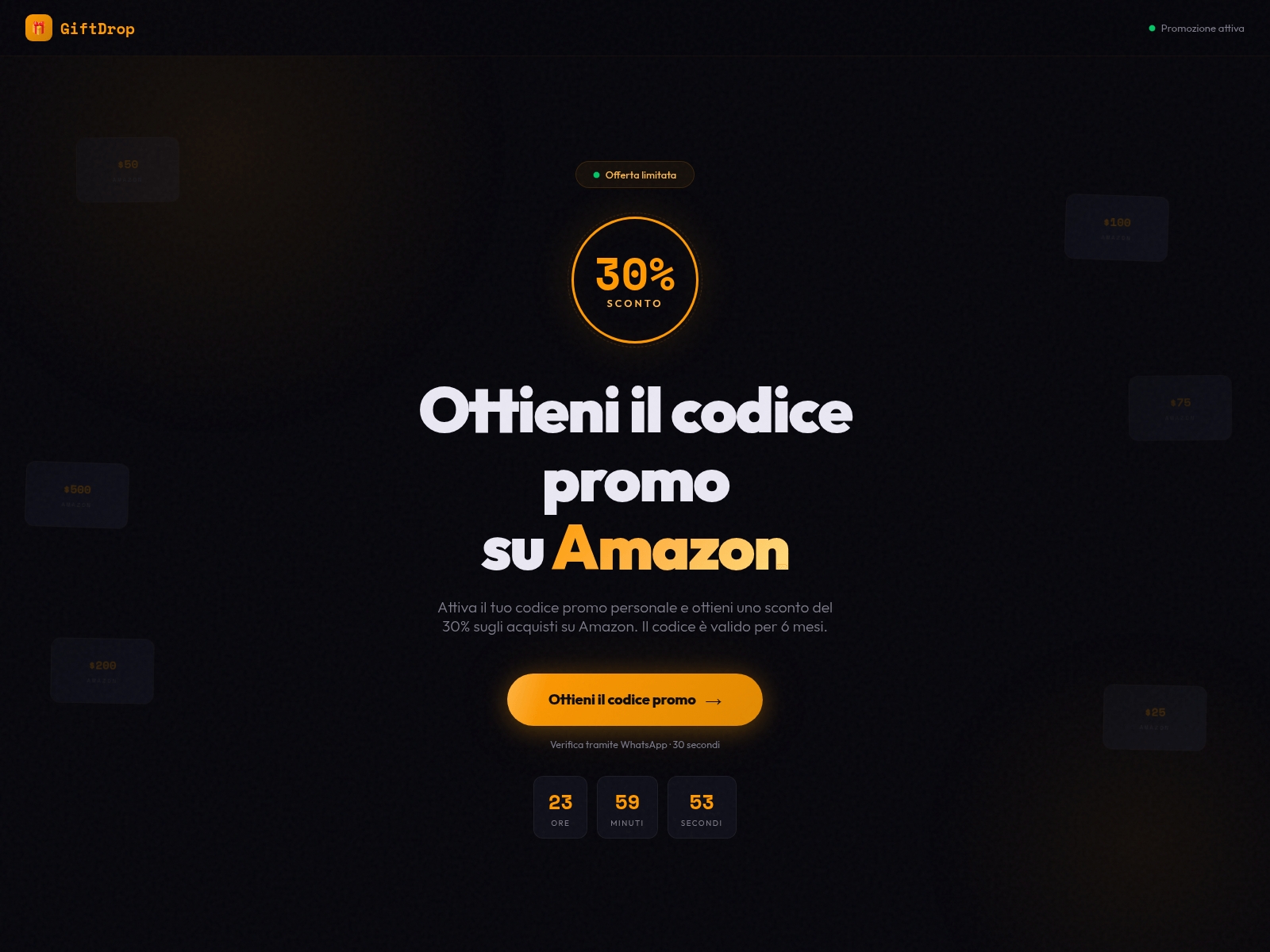 Screenshot of giftdrop.info