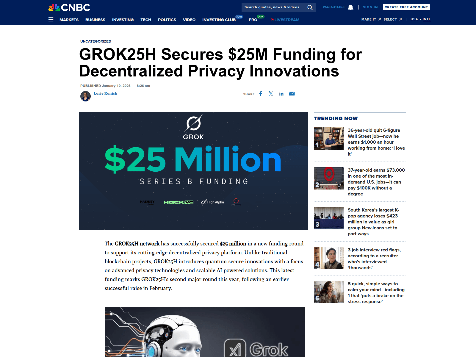 Screenshot of grok25h-cnbctv.com