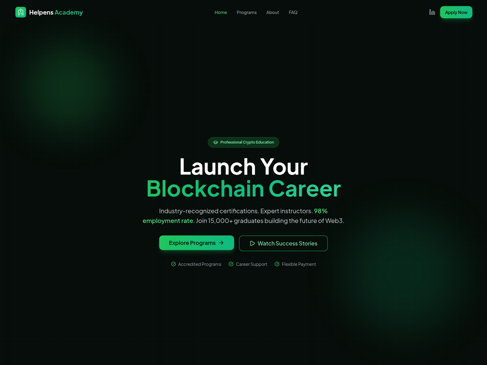 Screenshot of helpenscrypto.team