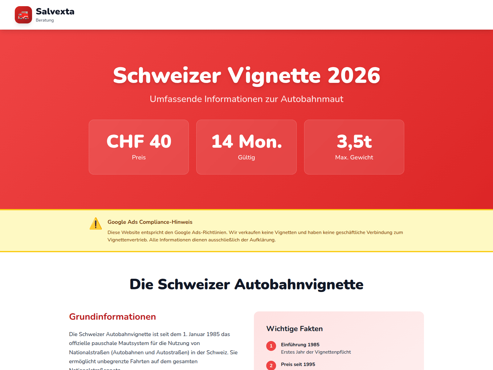 Screenshot of salvexta.info