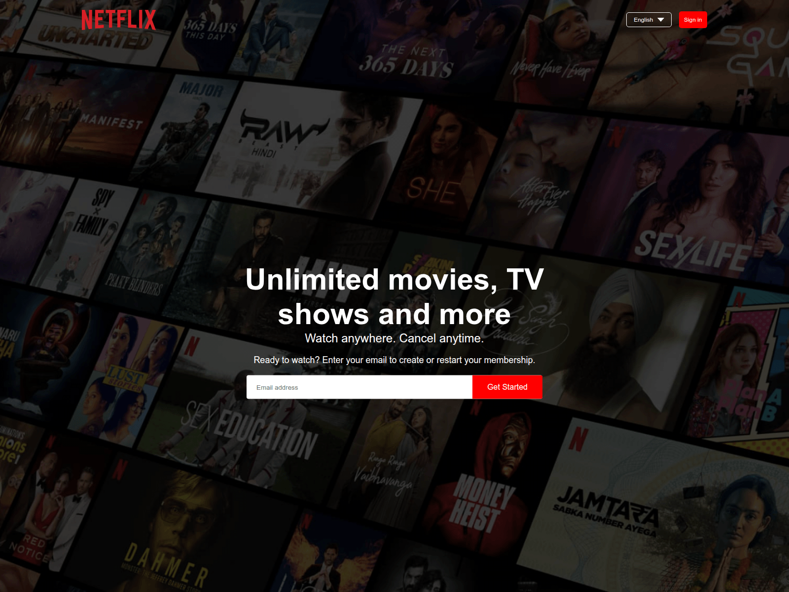 Screenshot of netflix-clone-beige-ten.vercel.app